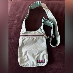 Jansport Aqua Green Shoulder Bag